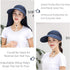 Wide Brim Sun Hat, Multifunctional UPF 50 Protection Bucket Fishing Cap