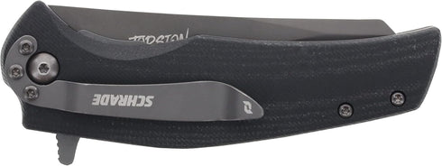 Schrade Delta Class Torsion Folder 7.5in with 3.3in AUS-8 Steel Blade and G10 Handle for EDC