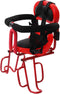 SEANESZTI Child Bike Seat, Mount Baby Bike Seat with Back Rest Armrest Foot