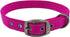 Max and Neo MAX Reflective Dog Collar with Metal Buckle - Medium, Pink - We Donate a Collar to Dog Rescue