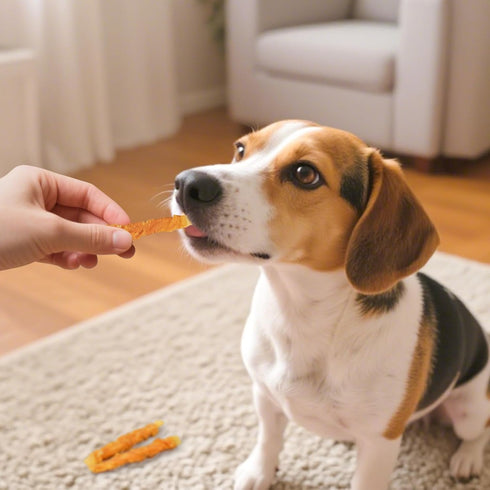 20 oz Dog Treats, Chicken Wrapped Cod Fillets, Rawhide Free Healthy Dog Snacks, Soft Dog Treats for Small Dogs