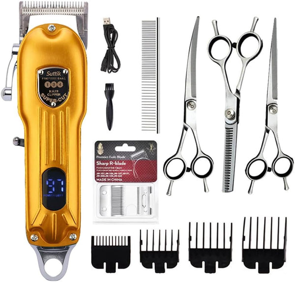 Generic Dog Trimmer, High Power 7000 RPM Rechargeable Shaver with Stainless Steel Blade