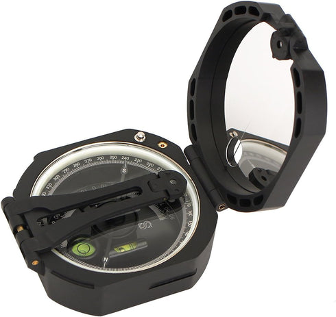 SVBONY Camping Military Compass, Pocket Transit Multifunction Lensatic Sighting Waterproof with Strap