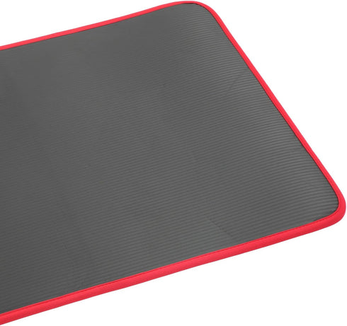 Soundproof Yoga Mat — Thick Non-Slip Sports Yoga Mat for Dancing, Hemmed Black