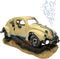 Aquarium Bubble Wreck Car Decorations for Fish Tank, Resin Material Car Decor