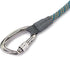 Winchester Pet 6 Foot Rope Leash - Heavy Duty Poly Blend for Large Medium Breed Dogs, Aqua Haze Color, Carabiner Clasp