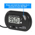 Shutao 5Pcs Digital Aquarium Thermometer with Water-Resistant Sensor Probe and Suction Cup - Fahrenheit/Celsius (/) LCD
