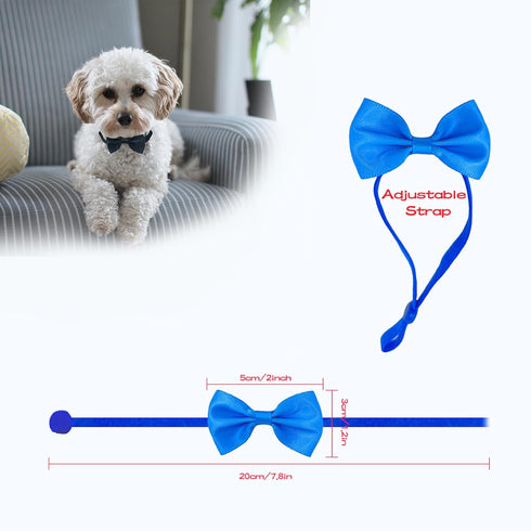 6 Pieces Chicken Bow Ties Chicken Collar Rooster Collar Crow Collar Rooster Hamster Bow Parrot Bow Bird Bow Small Animal Bow-15