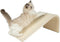 Best Pet Supplies Catify Sloped Sisal Scratchers, Heavy Duty Climbing Ramp for Indoor Cats - Cream