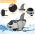 Doglay Shark Dog Life Jacket, Adjustable Pet Flotation Vest for Small Medium Large Dogs, High Buoyancy