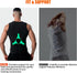 Slimming Men's Sweat Vest Workout Waist Trainer Sauna Suit Shirt for Men Heat Trapping Compression Gym Tank Top
