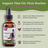 PetAlive EaseSure-S, Dog and Cat Calming Drops - Herbal Supplement for Pets, 59 mL