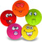 N-S Dog Toy, Squeaky Chewing Durable Teething Latex Rubber Balls for Puppy Small Medium Pet Dog (5PCS)
