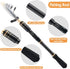 mouhike Telescopic Fishing Rod Reel Combo, Collapsible Fishing Pole Kit with Tackle Bag