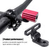 Keenso Bike Mount Bracket, Aluminium Alloy Flashlight Holder for Sport Camera or Bike Light Black Cycling Accessories