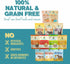 Chicken Meat Medley Freeze Dried Dog Treats - USA Sourced, Human-Grade, All Natural, Grain Free, 3 oz