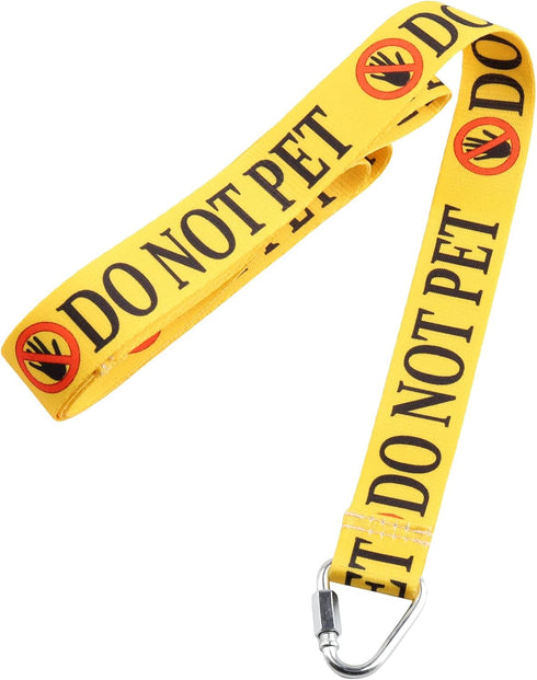 JXGZSO Do Not Pet Dog Lead | Not Dog Friendly/No Eye Contact | Give Me Space Dog Leash Wrap