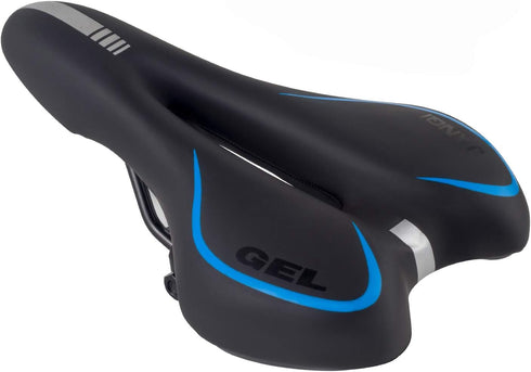 MSDADA Gel Bike Seat for Men & Women, Waterproof Bicycle Saddle Comfortable Soft Cushion