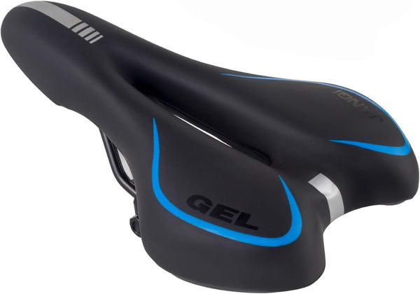 MSDADA Gel Bike Seat for Men & Women, Waterproof Bicycle Saddle Comfortable Soft Cushion