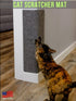 Cat Scratching Mat, 24 x 15 Inch Horizontal Floor Pad with Sticky Tapes, Protects Couch and Carpets