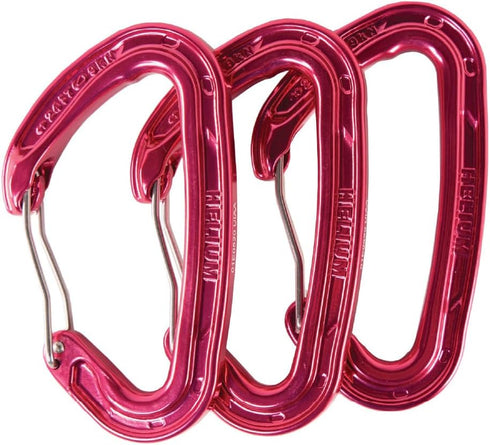 Wild Country Helium 3.0 Large Wiregate Carabiner, Lightweight Aluminum for Rock Climbing