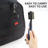 Golf Club Brush and Groove Cleaner - Retractable Zip-Line Cleaning Tool with Non-Slip Handle Grip