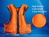OMOUBOI Inflatable Snorkel Vest - Portable Buoyancy Jacket for Adults Snorkeling and Water Sports