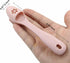 Coufce 3 Pack Dog Finger Toothbrush, Food Grade Silicone Finger Toothbrush Soft Bristles for Gentle Cleaning(Pink