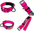 Dog Collars for Large Dogs, 2 Inch Wide Personalized Collar with Metal Buckle, American Flag Patch, Padded