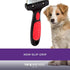 Ryan's Pet Supplies Paw Brothers Double Sided Firm Flex Slicker Brush, Small, Professional Grade, Comfort Grip