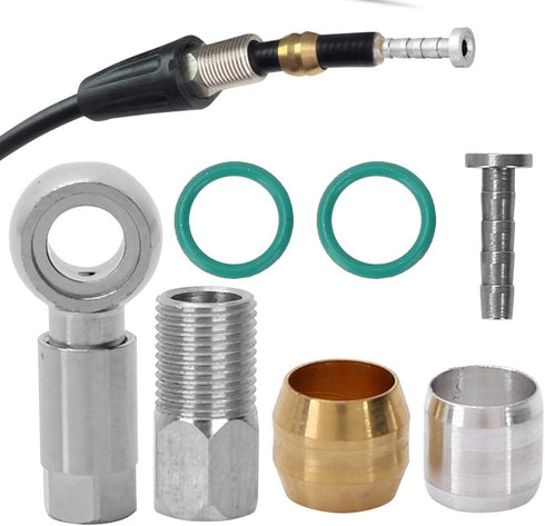 Mountain Bike Olive Hose Fittings, Accessories Compatible with BH90