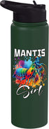 Mantis Shrimp Women Mantis Shrimp Girl Mantis Shrimp Stainless Steel Insulated Water Bottle