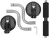 Kayak Roller Loader Easy Assemble Scratch Prevention Mount Supports All Cars for Kayaking Enthusiasts