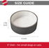 SPOT Ethical Pet Products 68054700: 5In Dish 2-Tone Grey