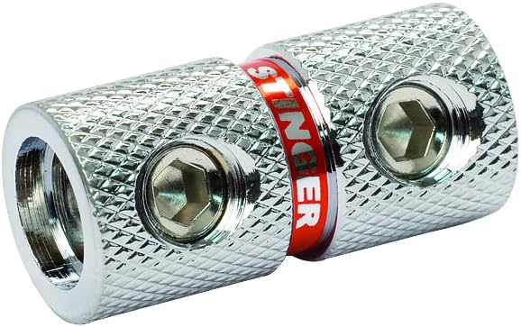 STINGER Shoc-Krome Series 4 Gauge Power/Ground Wire Coupler