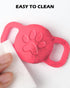 Dynmeow 1 Pack Airtag Cat Collar Holder, Stretchy Silicone Holder for Small Dog, Anti-Lost Compatible with Collars