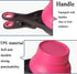 Collapsible Pet Scoop Silicone Measuring Cups Set, 3 in 1 Multi-Function Dog Snack Measuring Cup Set of 2.