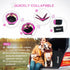 Pet Cat Playpen, Portable Foldable Dog Playpen for Indoor Cats, Outdoor Tent Crate Cage with Zipper Top Cover (Small,