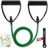 RitFit Single Resistance Exercise Band with Comfortable Handles - Ideal for Strength Training and Muscle Toning