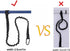 Paddle Leash Kayak Paddle Holder Tool Lanyard - 2 Pack Stretchable Paddle Strap with Carabiner for Fishing