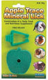 Ware Manufacturing Apple Mineral Lick Small Pet Chew with Holder