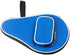 Table Tennis Bat Bag, Ping Pong Paddle Bat Pouch with Ball Storage Pocket, Table Tennis Racket Cover Waterproof Inner Liner Protection