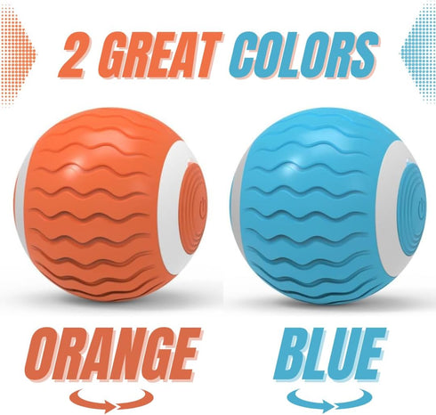 Generic Cat Toys Interactive Spinning Ball, Automatic Rolling Smart for Cats Training, with Flashing LED Lights