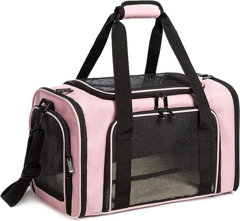 ROSEBB 15 Lbs,of Cat Carrier Dog Carrier Pet Carrier Cat Bags for Small Medium Cats Dogs Puppies of Airline Approved