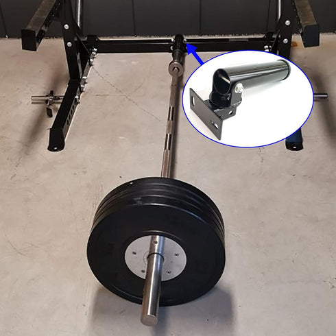 Wall Mount Post Landmine Attachment for Barbell with 360 Degree Rotation, T-bar Row Attachment Landmine Base for Fitness