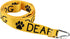 Hearing Impairment Dog Leash for Deaf Dogs, Walking Training Leash, Dog Owner Gift (Deaf Dog-YE)
