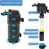 AquaMiracle Replacement Media for Aquarium Filter, Fish Tank Filter Replacement Parts, 1 x Light Bulb