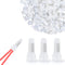 Nilight 300PCS CE1 Closed End Crimp Terminal 22-16 Gauge Nylon Insulated Closed