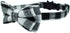 Cat Collars Breakaway with Bell and Bow Tie, Adjustable Safety Plaid Design for Kittens (6.8-10.8in) - Black Plaid