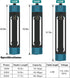 Aquarium Heater - 300W Rapid Heating, Energy-Saving, Anti-Dry Protection, Intelligent Thermostat for Fish Tank